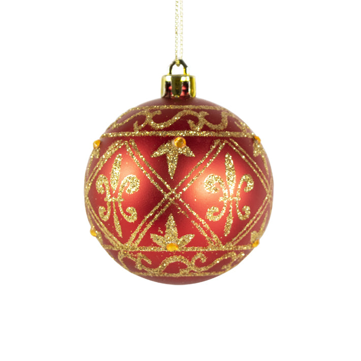 35ct 70mm Shatterproof Christmas Tree Ornament Set