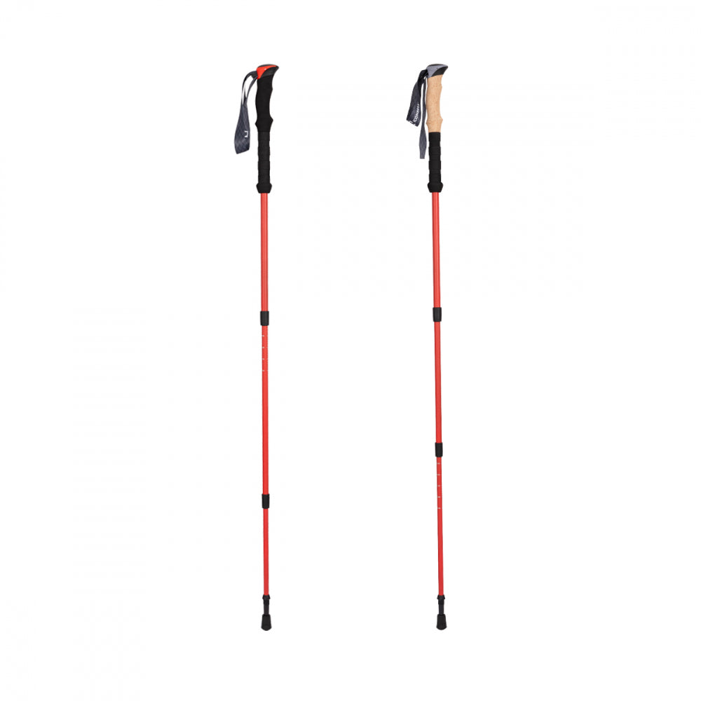 Icon Best 2 Pack Carbon Fiber Twist Lock Trekking Poles