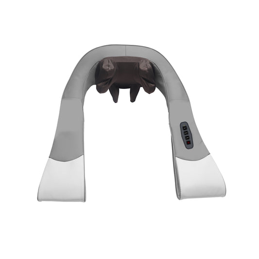 Quad Action Shiatsu Kneading Neck & Shoulder Massager with Heat