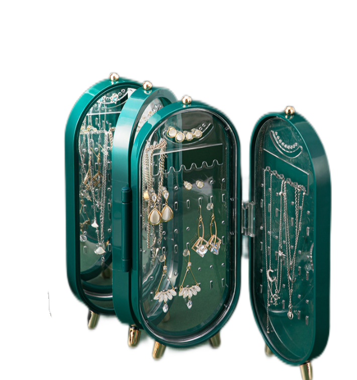 Inside View of  Foldable Jewelry Box