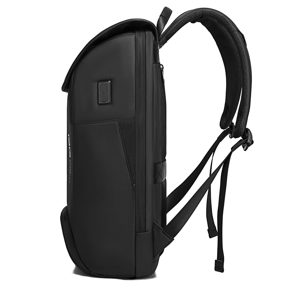 Side View UROS Professional Backpack for Travel with TSA Lock