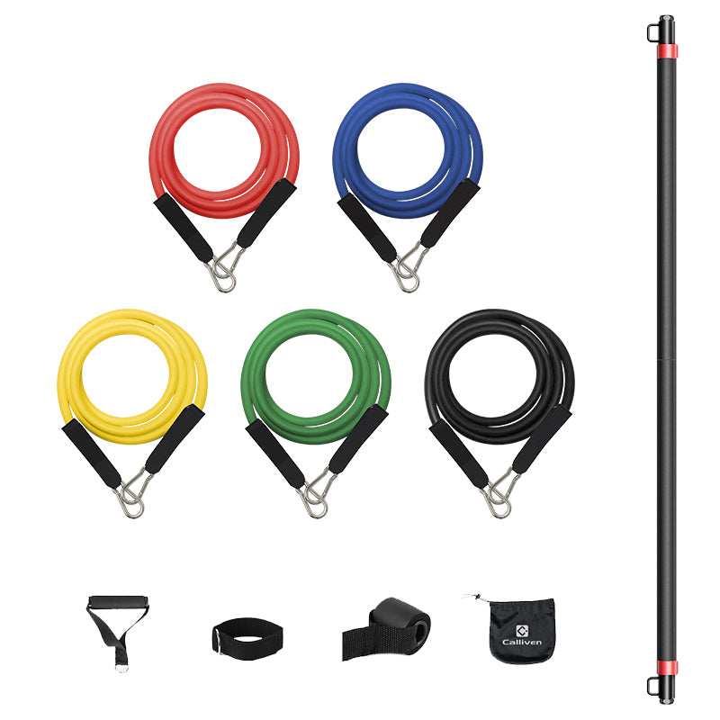 Resistance Bands Set with Workout Bar