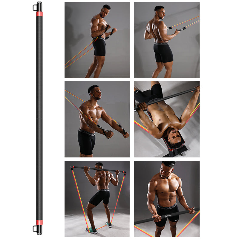 Resistance Bands Set with Workout Bar