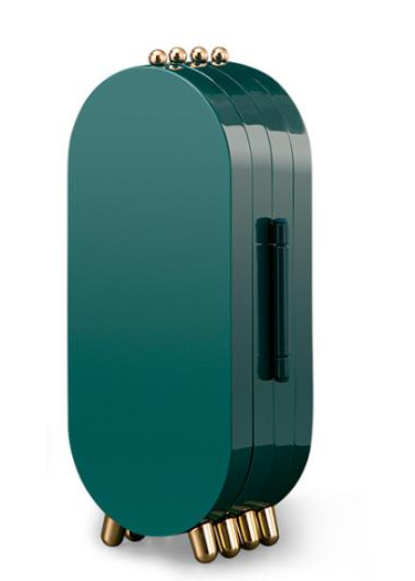 Outside View of  Foldable Jewelry Box