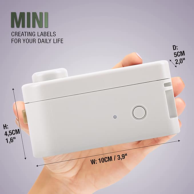 Rechargeable Wireless Portable Mini–Label Printer