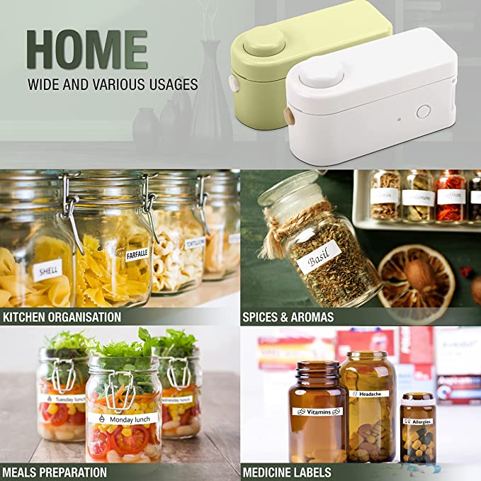 Rechargeable Wireless Portable Mini–Label Printer