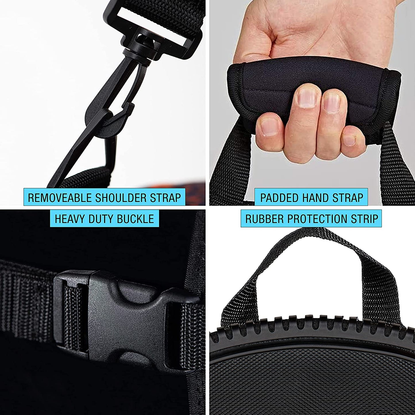 Portable Freestyle Neoprene Snowboard Sleeve, Snowboard Bag for Travel, Storage and Transport