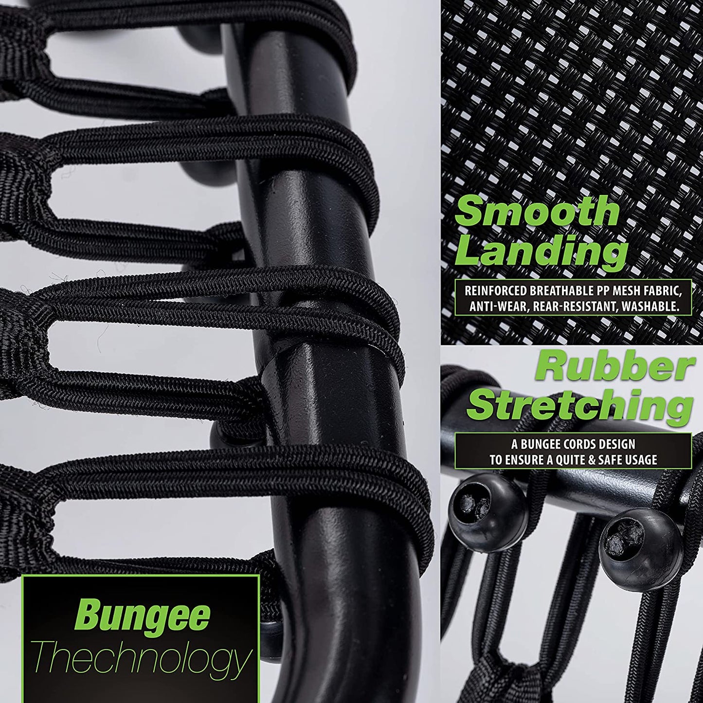 Mini Fitness Trampoline for Adults & Kids