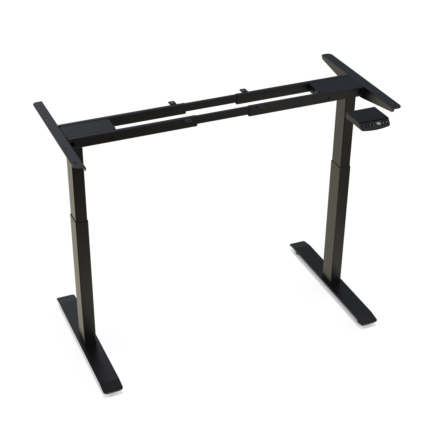 Bureau rectangulaire à hauteur réglable électrique