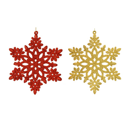 40ct Red&Gold Shatterproof Christmas Ornament Set
