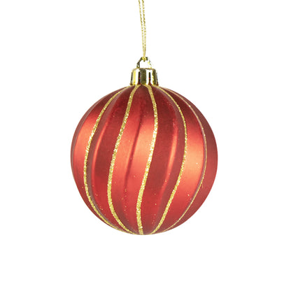 35ct 70mm Shatterproof Christmas Tree Ornament Set