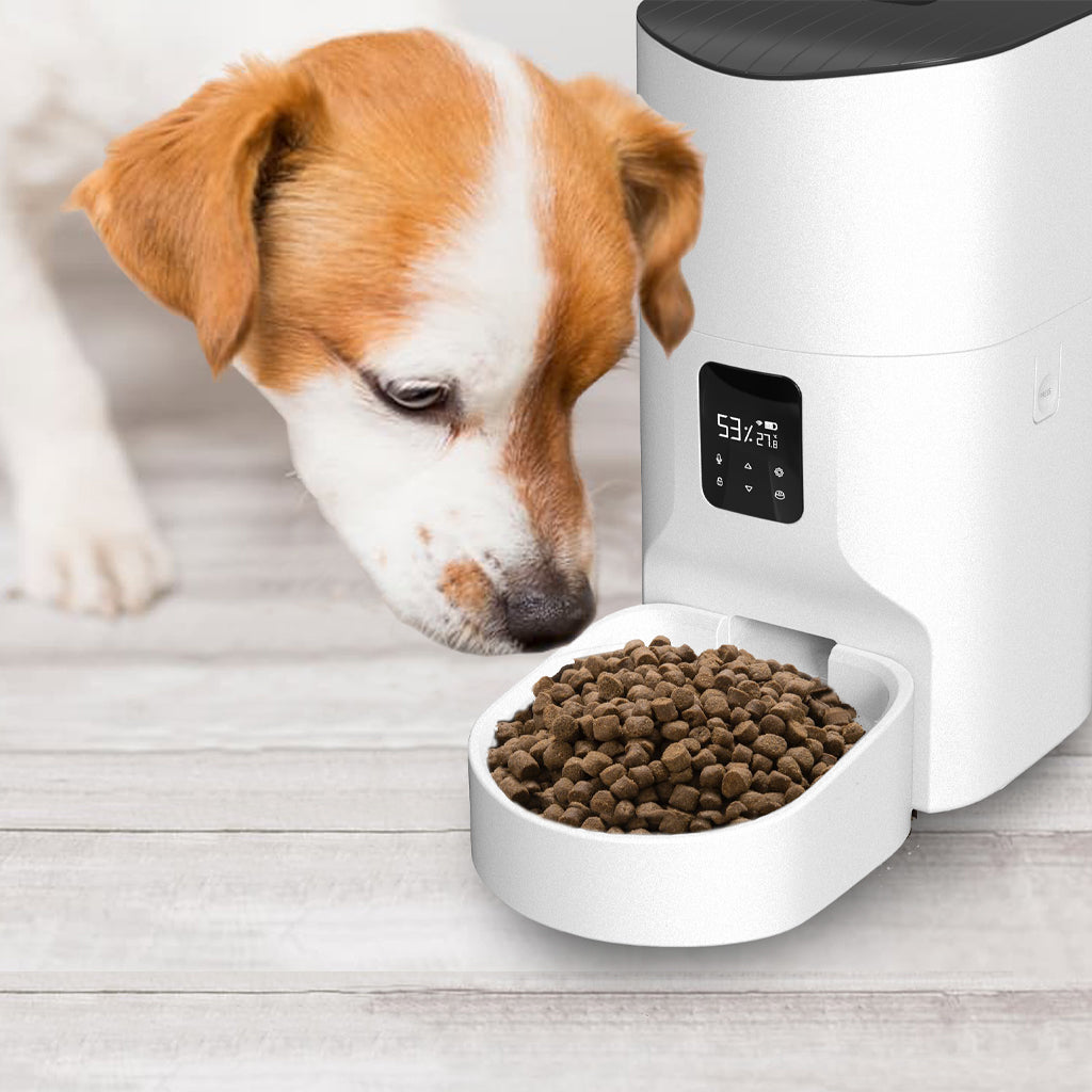 App controlled dog sales feeder