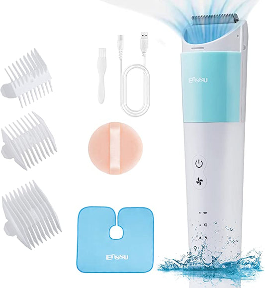 Rechargeable Cordless Electric Hair Clippers/Shaver for Baby with Vacuum function