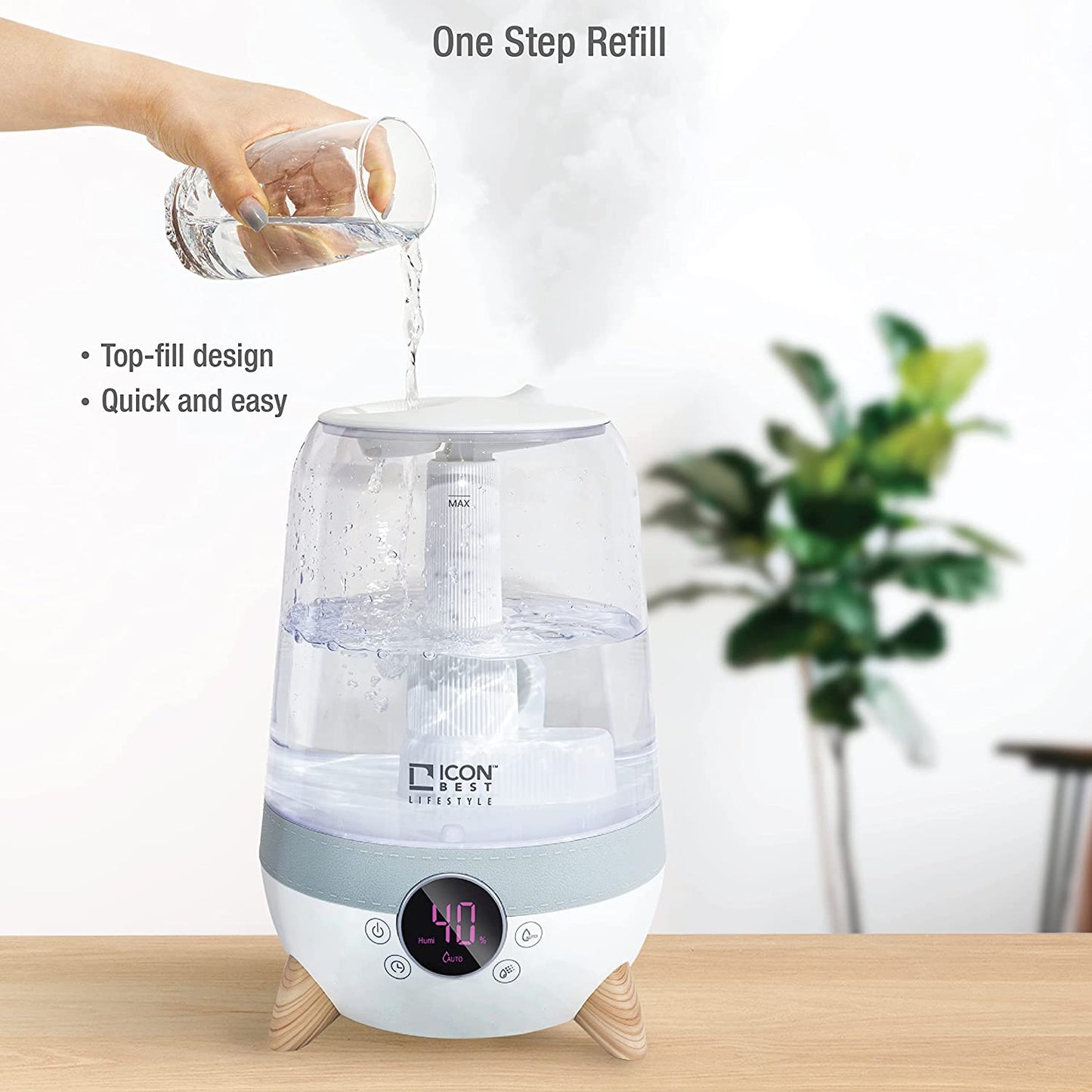 3.5 L Ultrasonic Cool Mist Air Humidifier& Diffuser