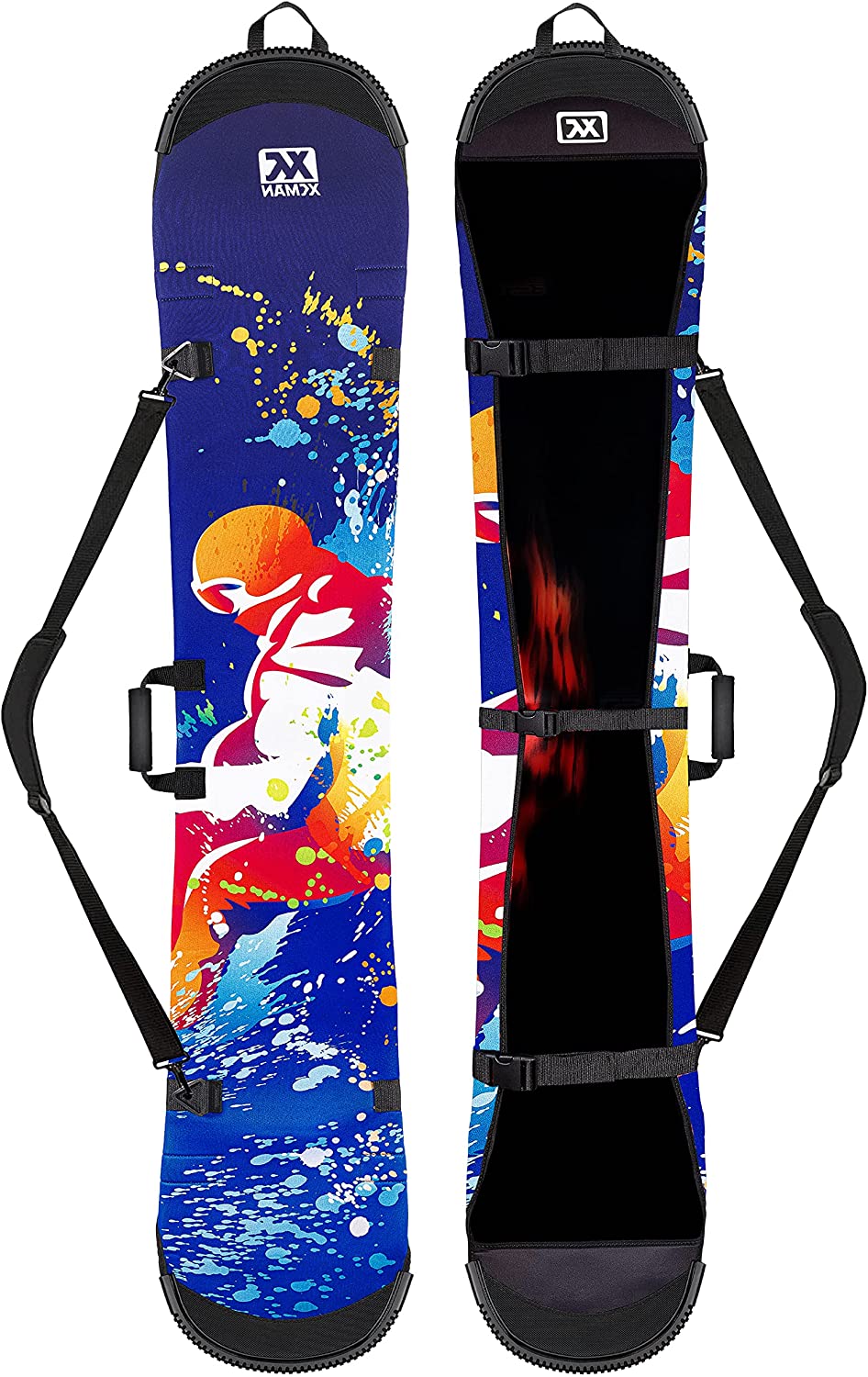 Portable Néoprène Snowboard Snowboard, sac de snowboard pour le voyage, le stockage et le transport