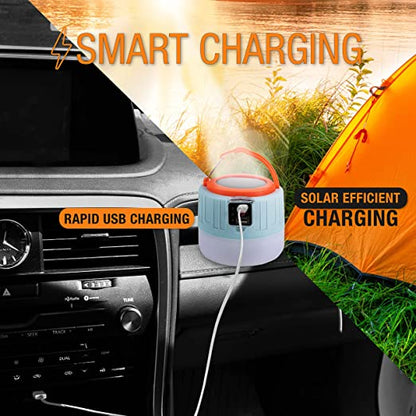 Smart Charging Options – Solar & USB 