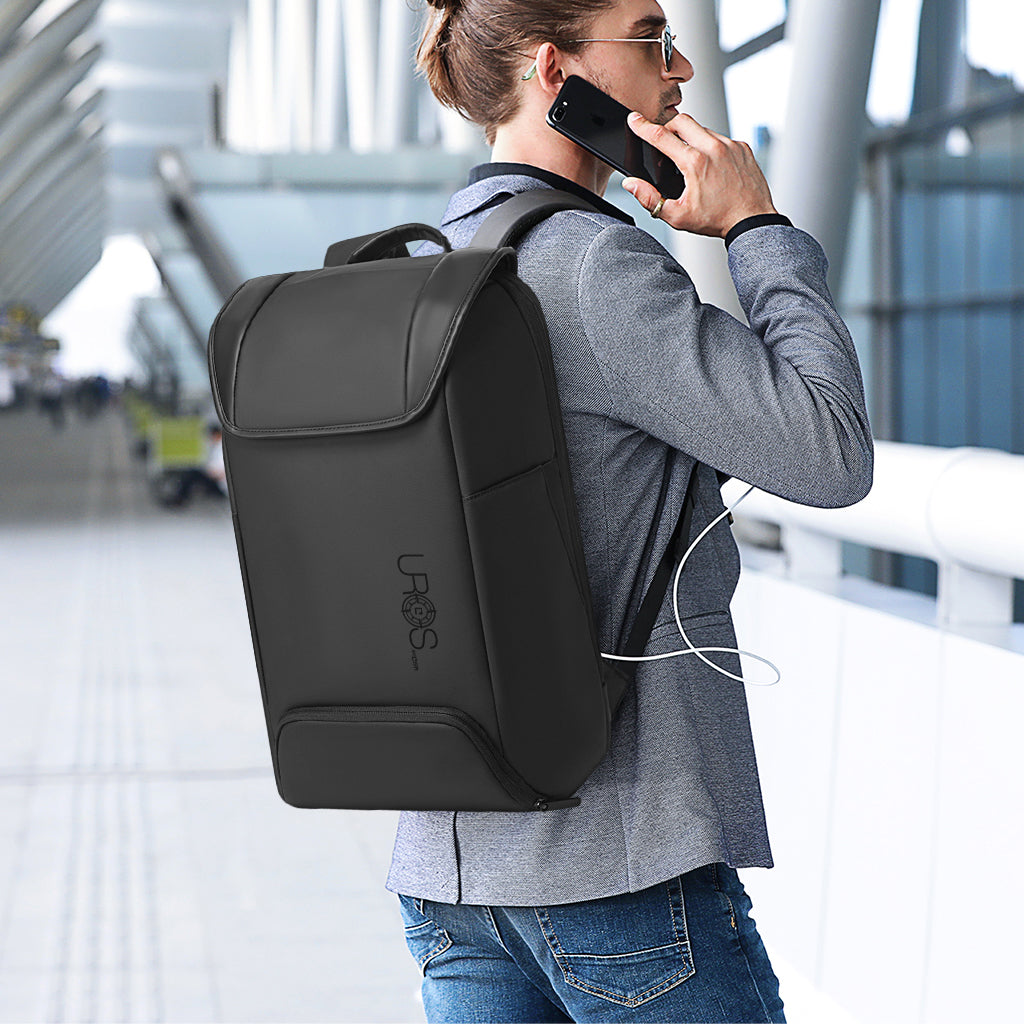 Fitted View UROS Professional Backpack for Travel with TSA Lock