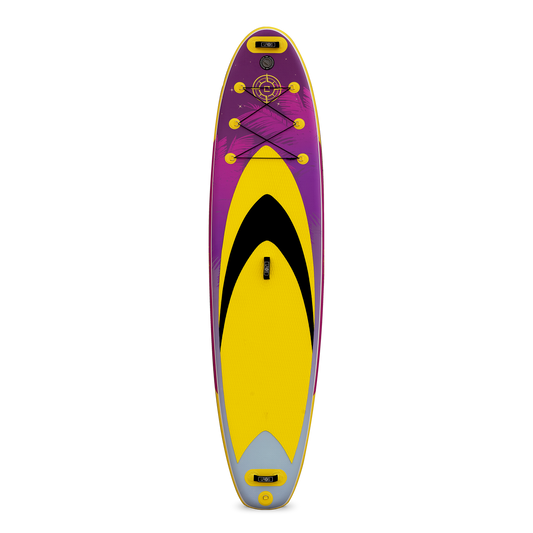 Best Inflatable Paddle Board Purple Palm Trees Design