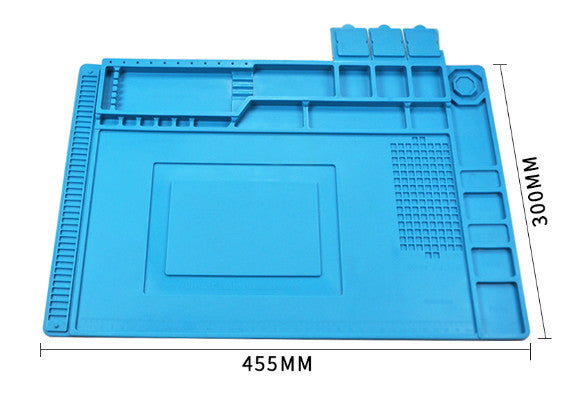 Silcon work station mat